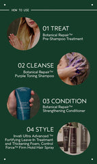 botanical repair™ purple toning shampoo