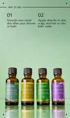 bergamot essential oil + base